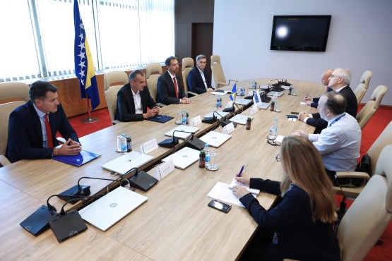 Članovi Kolegija Zastupničkog doma PSBiH razgovarali sa novoimenovanim šefom Misije OESS-a u BiH 